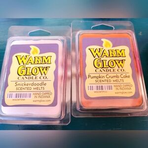 Warm Glow wax melts